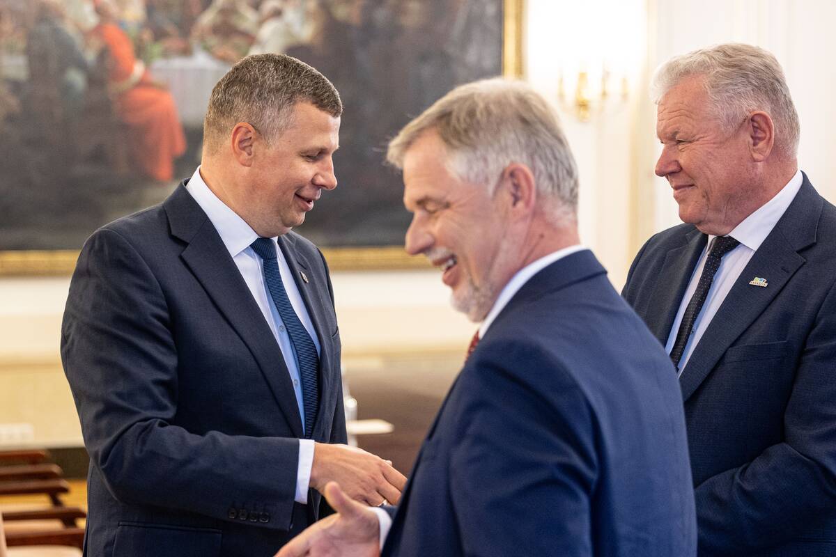 Pasitarimas dėl audros padarinių Prezidentūroje