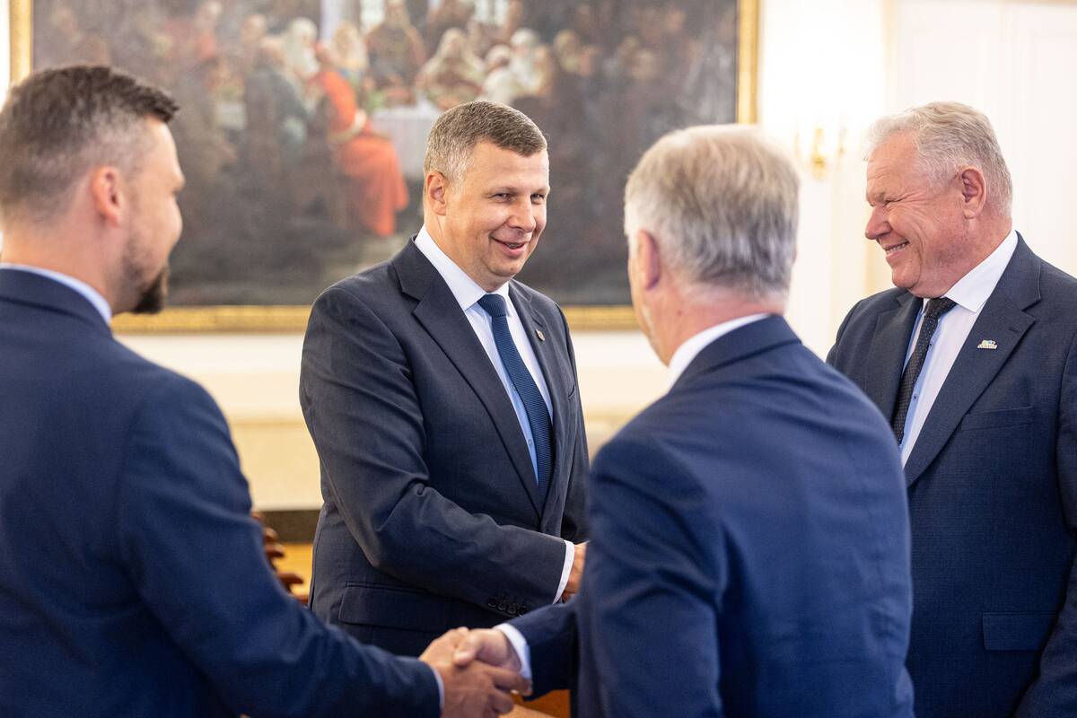 Pasitarimas dėl audros padarinių Prezidentūroje