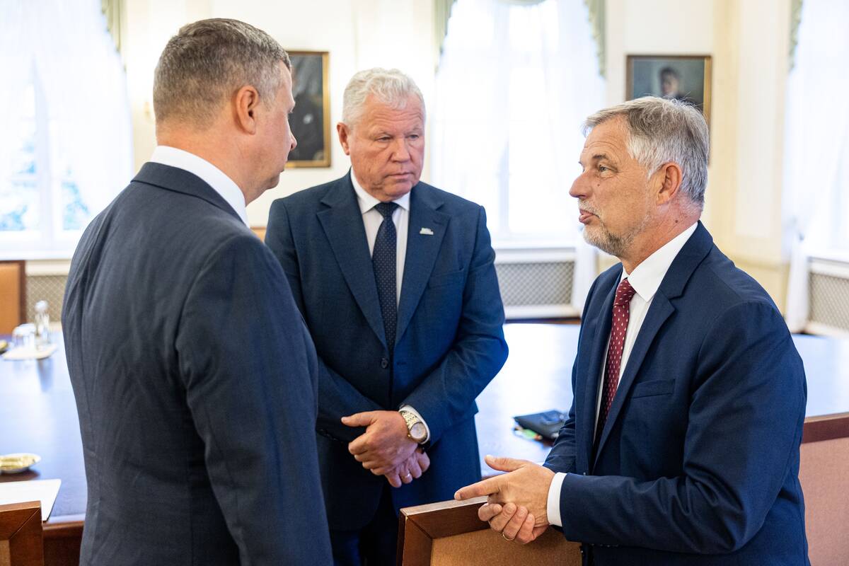 Pasitarimas dėl audros padarinių Prezidentūroje