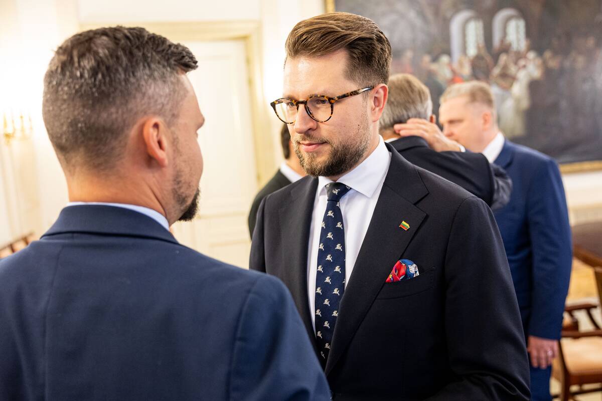 Pasitarimas dėl audros padarinių Prezidentūroje