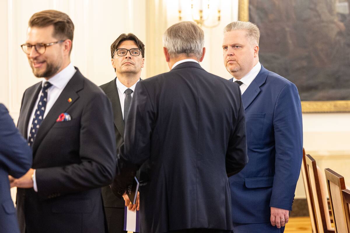 Pasitarimas dėl audros padarinių Prezidentūroje