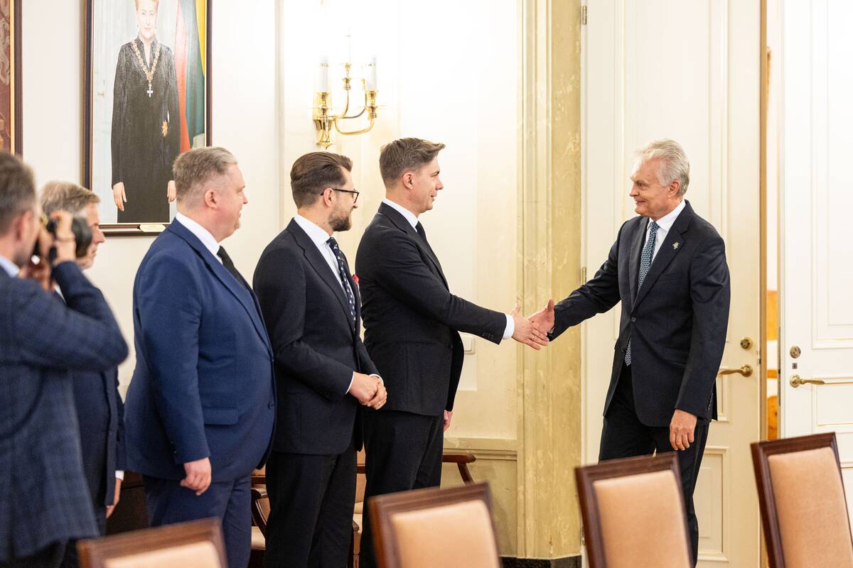 Pasitarimas dėl audros padarinių Prezidentūroje