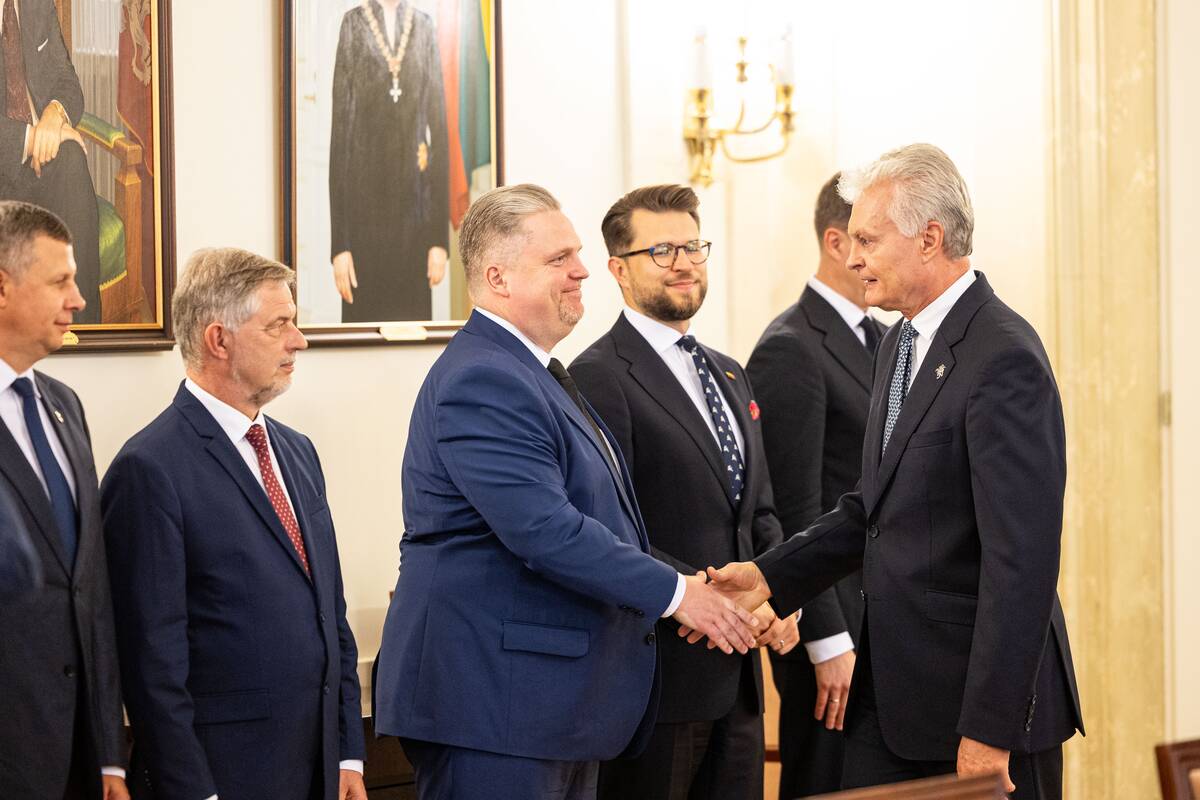 Pasitarimas dėl audros padarinių Prezidentūroje