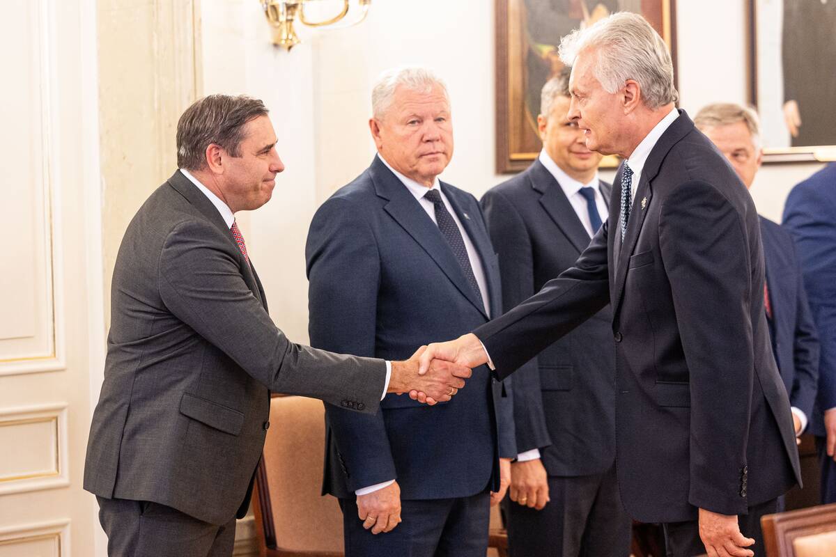 Pasitarimas dėl audros padarinių Prezidentūroje