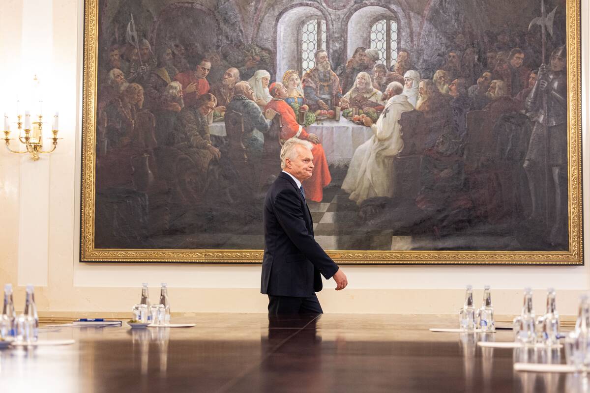 Pasitarimas dėl audros padarinių Prezidentūroje