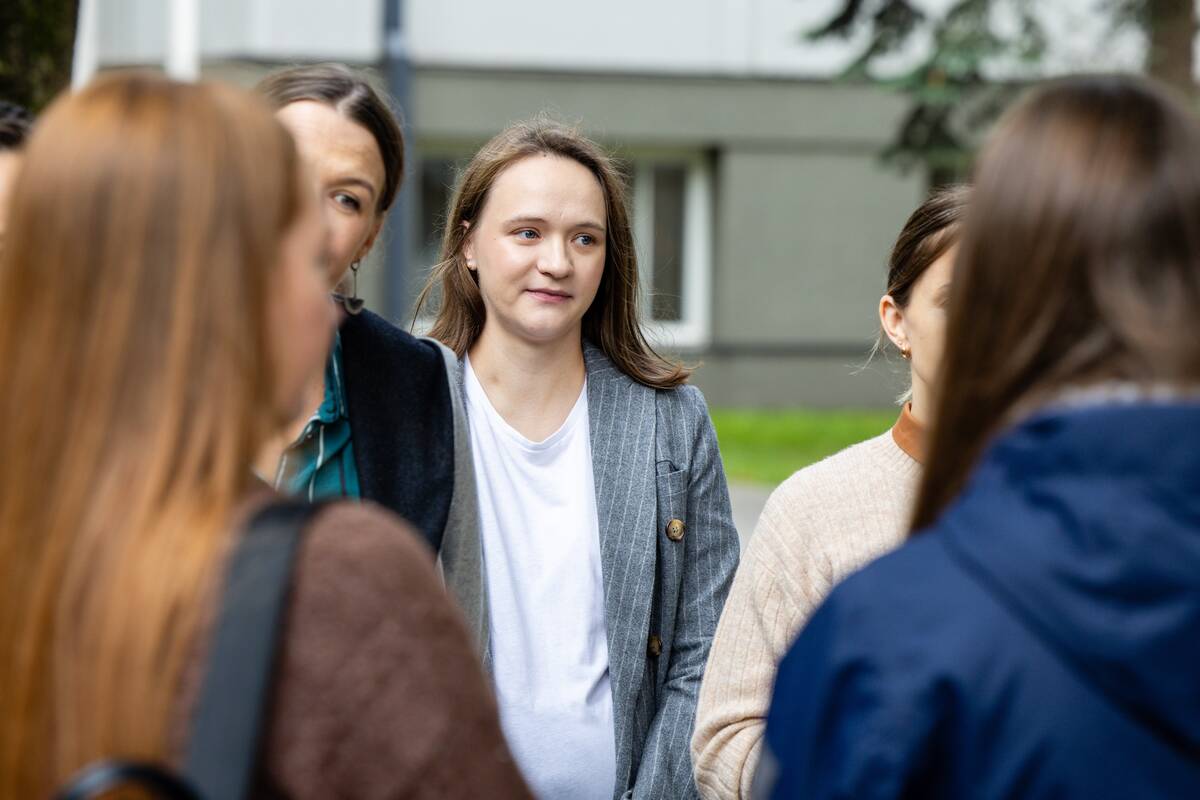 Besilaukiančių moterų akcija Kaune