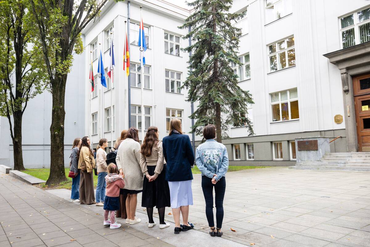 Besilaukiančių moterų akcija Kaune