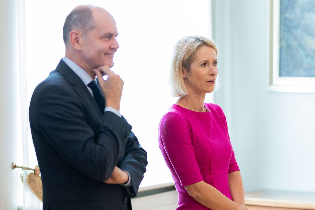 Prezidentas ir premjeras susitiko su Kaja Kallas