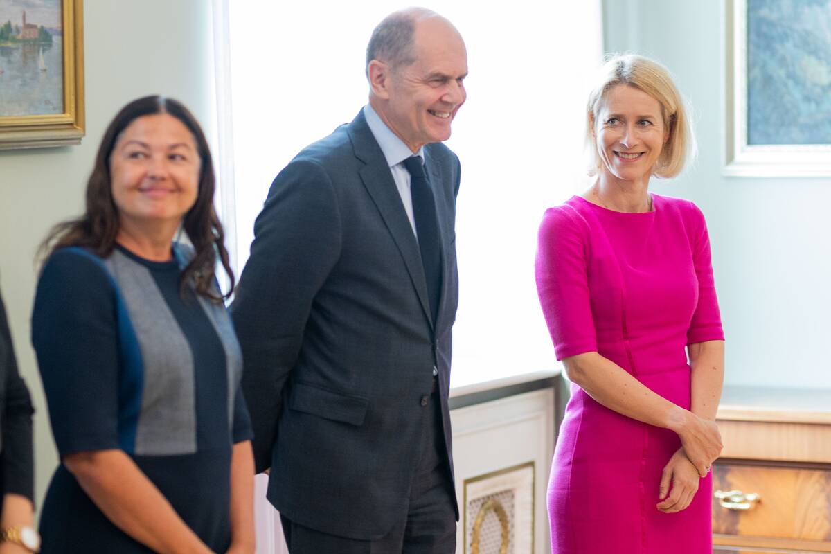 Prezidentas ir premjeras susitiko su Kaja Kallas