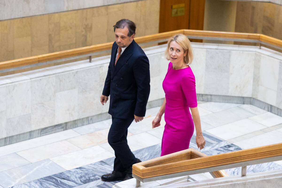 Prezidentas ir premjeras susitiko su Kaja Kallas