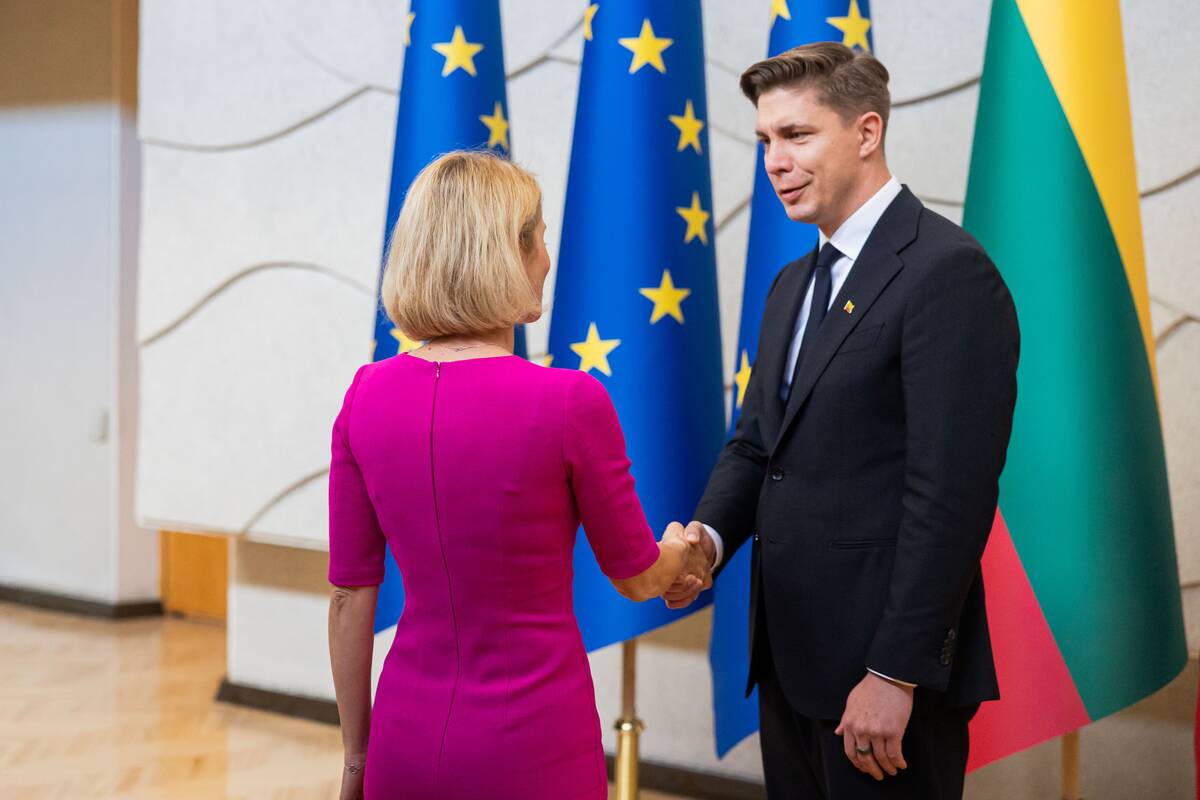 Prezidentas ir premjeras susitiko su Kaja Kallas