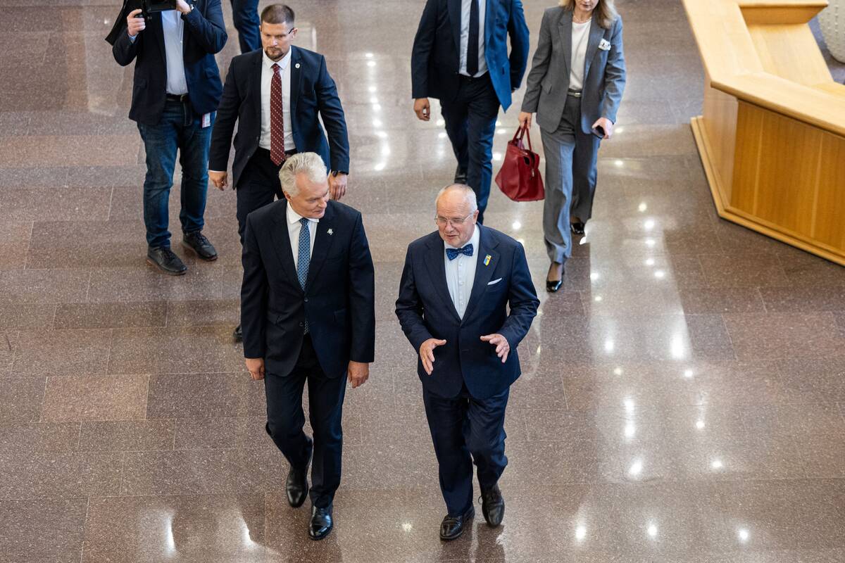 Nausėda prieš Seimo rudens sesiją susitiko su Seimo valdyba