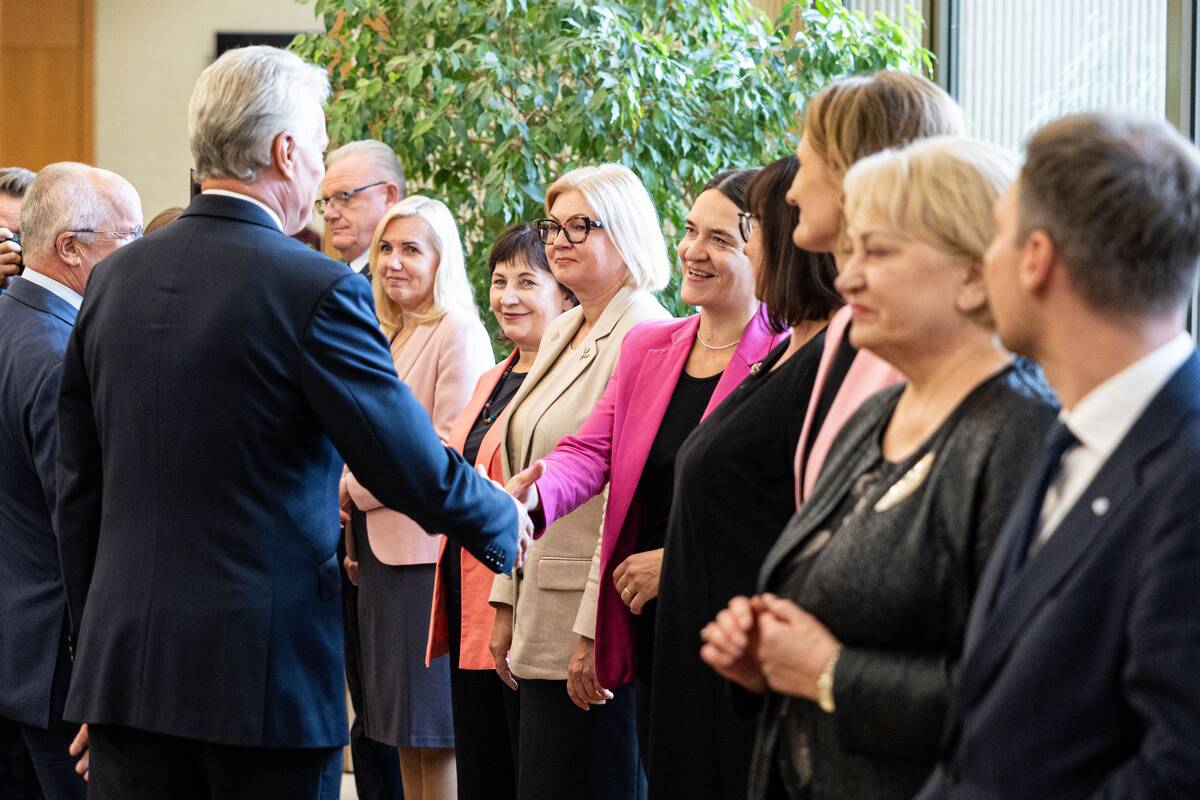 Nausėda prieš Seimo rudens sesiją susitiko su Seimo valdyba