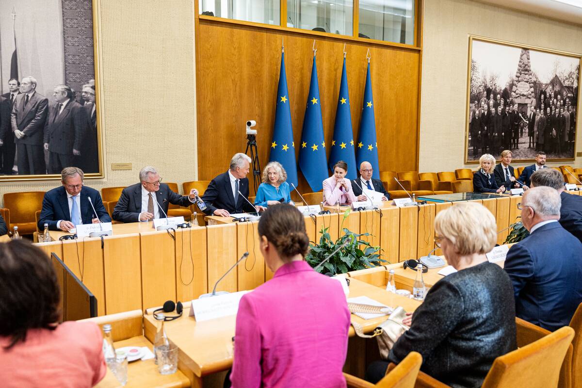 Nausėda prieš Seimo rudens sesiją susitiko su Seimo valdyba