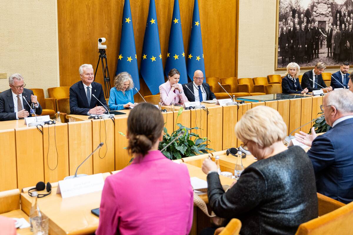 Nausėda prieš Seimo rudens sesiją susitiko su Seimo valdyba