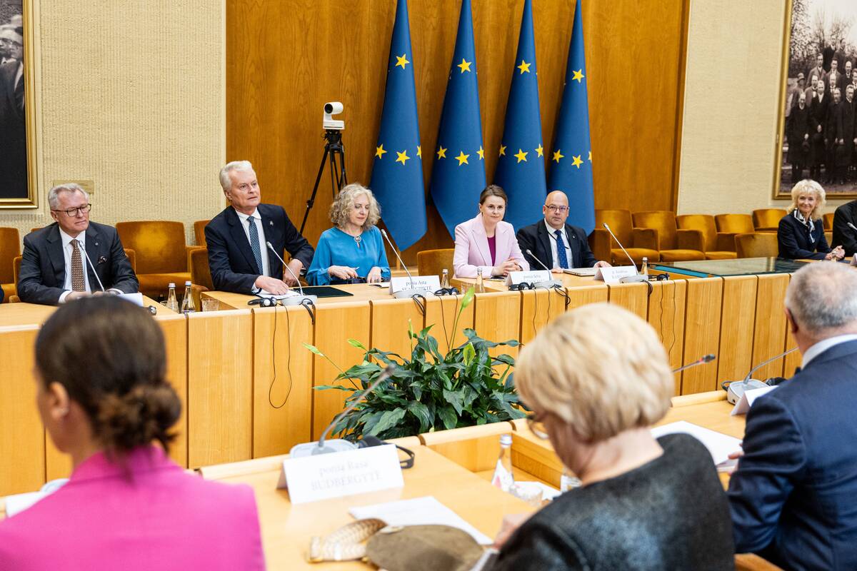 Nausėda prieš Seimo rudens sesiją susitiko su Seimo valdyba