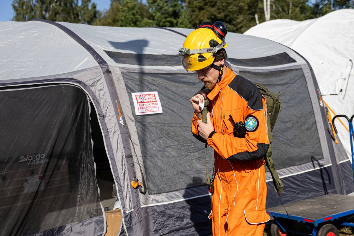 Tarptautinės pagalbos teikimo komandos pratybos