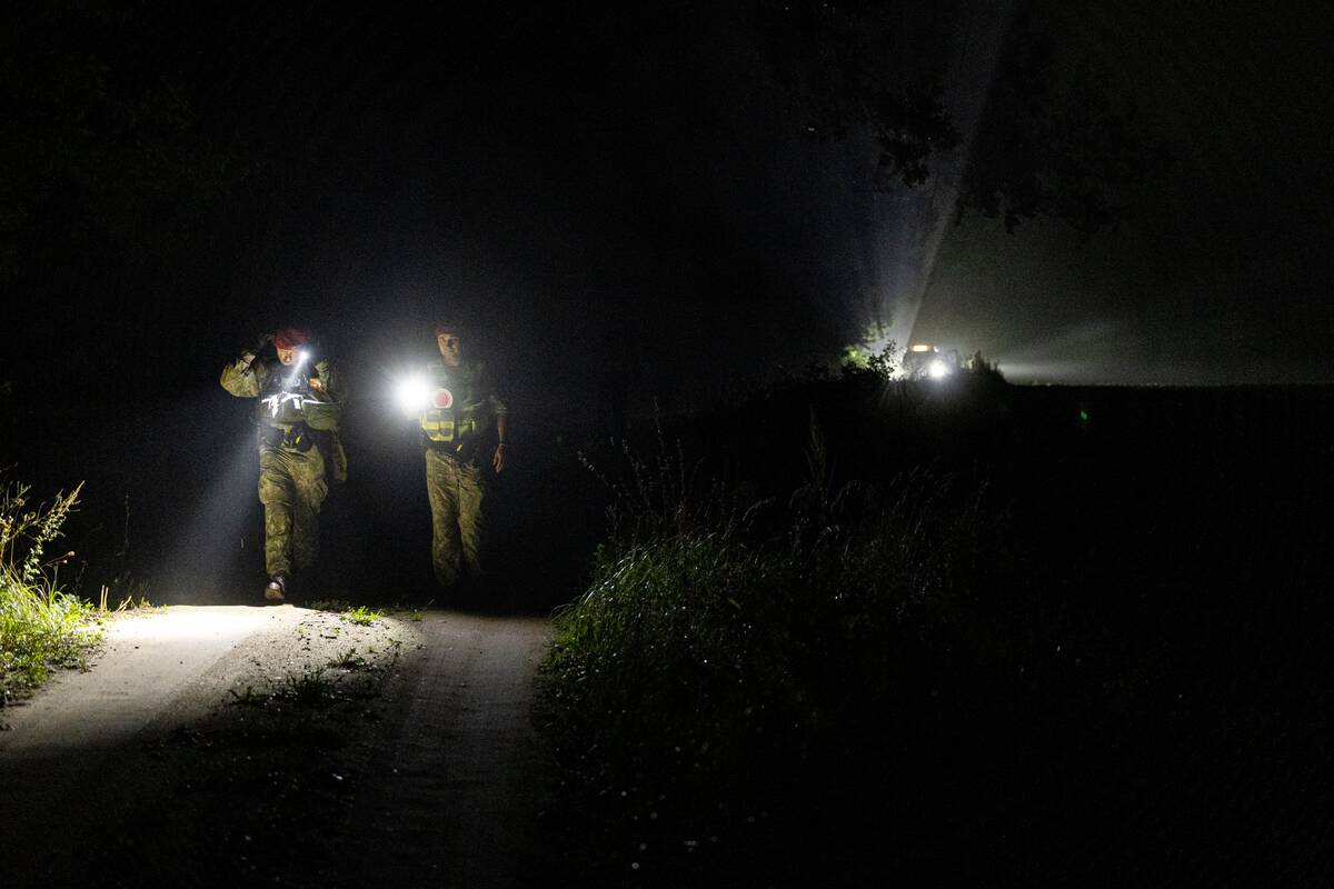 Karo policija Pratkūnų apylinkėse ieško drono