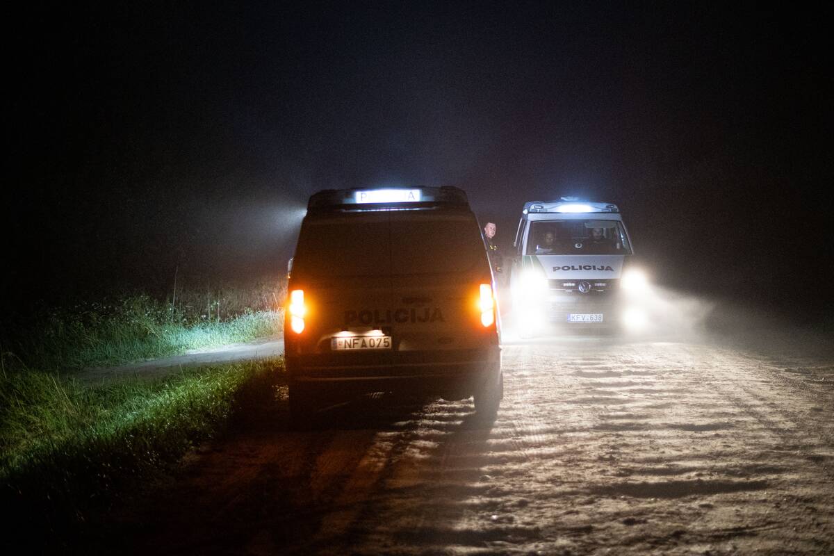 Karo policija Pratkūnų apylinkėse ieško drono