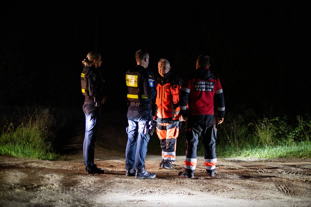 Karo policija Pratkūnų apylinkėse ieško drono