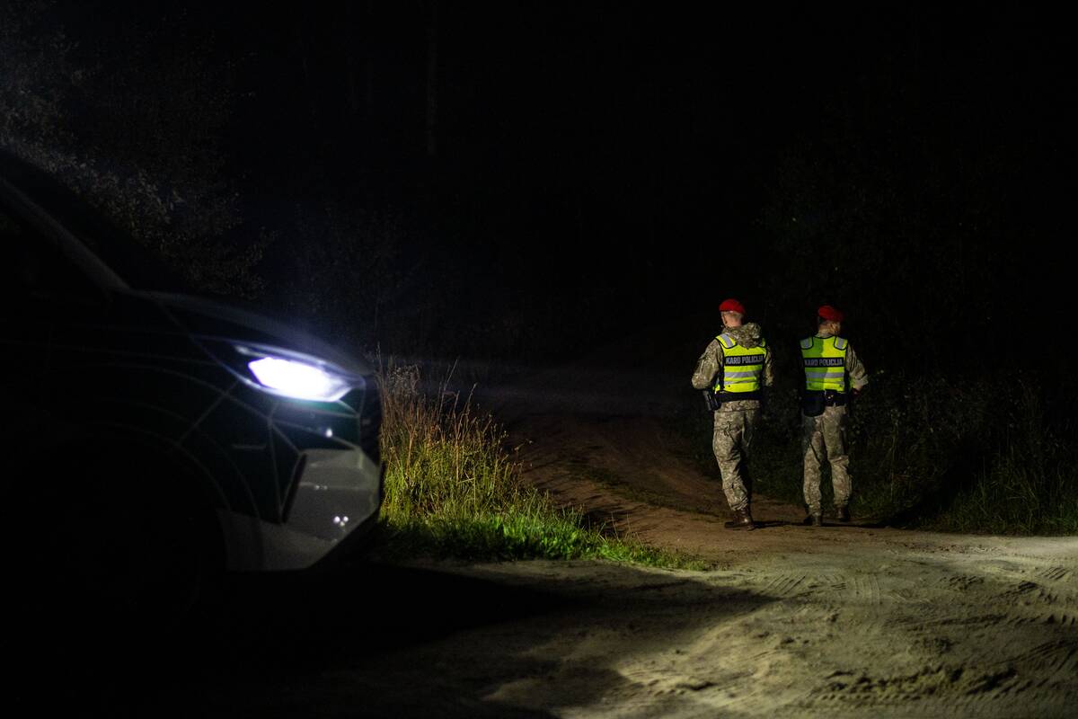 Karo policija Pratkūnų apylinkėse ieško drono