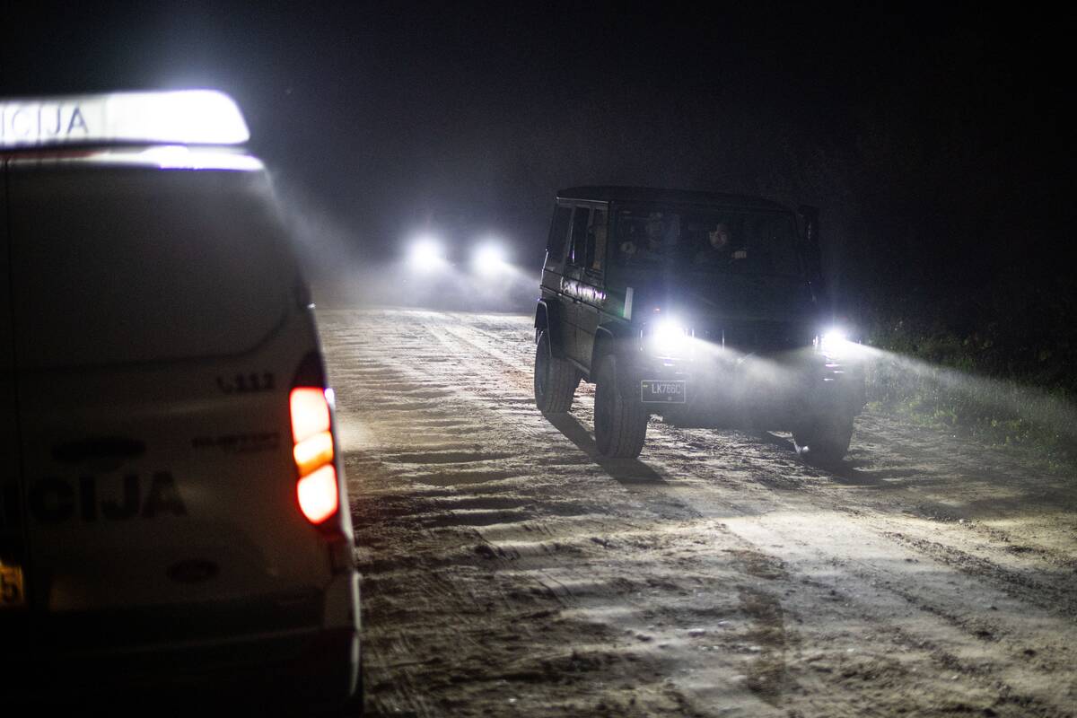 Karo policija Pratkūnų apylinkėse ieško drono