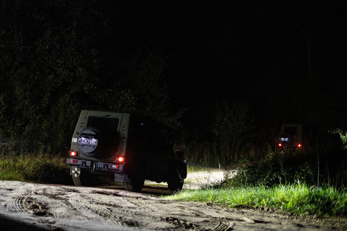 Karo policija Pratkūnų apylinkėse ieško drono