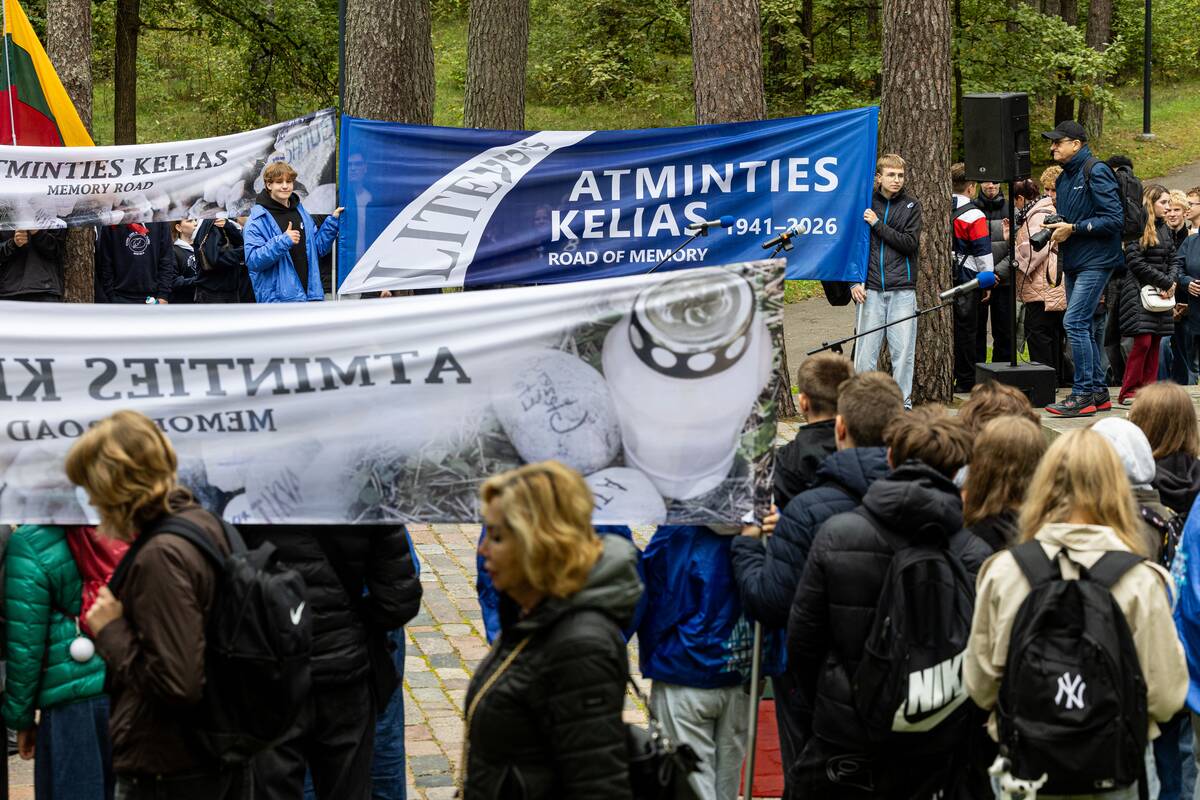 Holokausto aukų pagerbimo ceremonija ir „Atminties kelio“ eisena