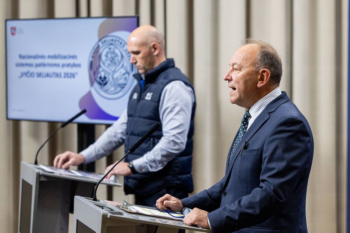 Pratybų „Vyčio skliautas 2026“ pristatymas