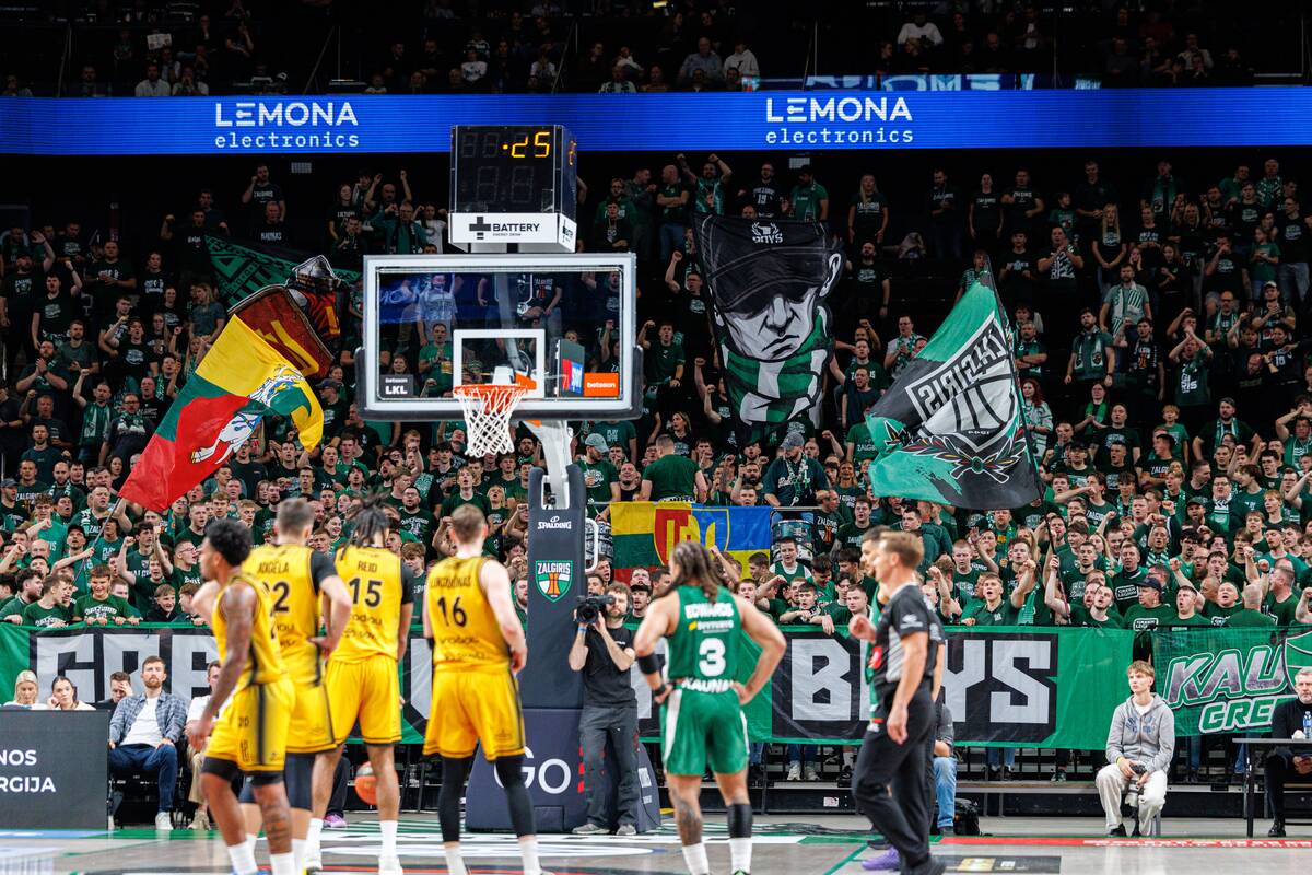 LKL rungtynėse susitiko „Žalgirio“ ir „Šiaulių“ krepšininkai