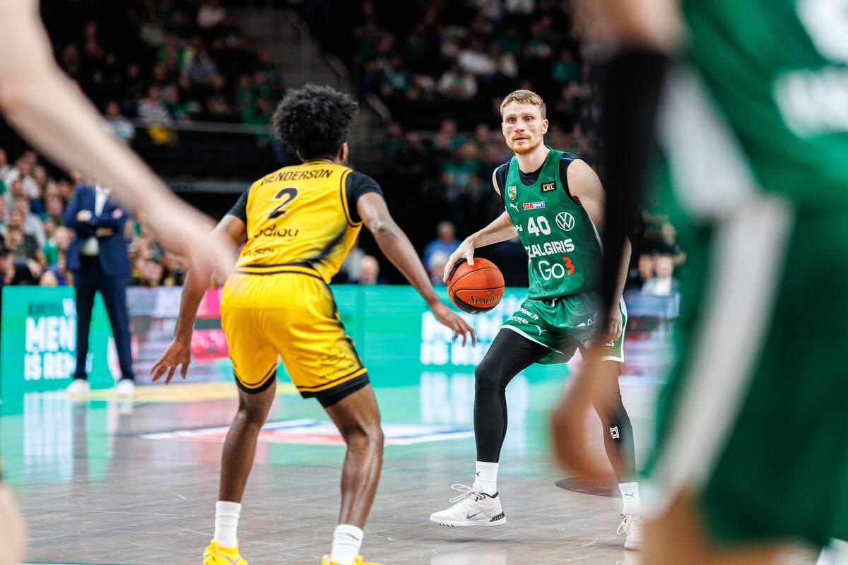 LKL rungtynėse susitiko „Žalgirio“ ir „Šiaulių“ krepšininkai