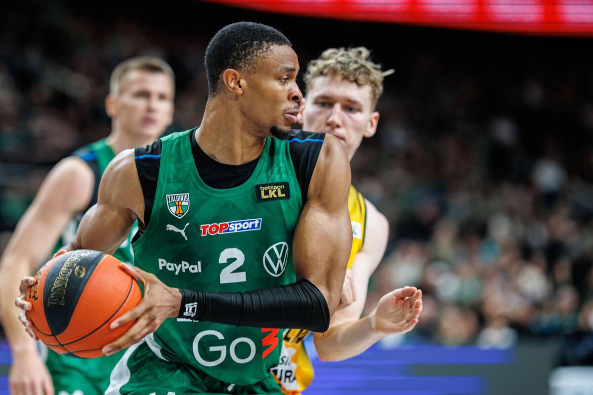 LKL rungtynėse susitiko „Žalgirio“ ir „Šiaulių“ krepšininkai