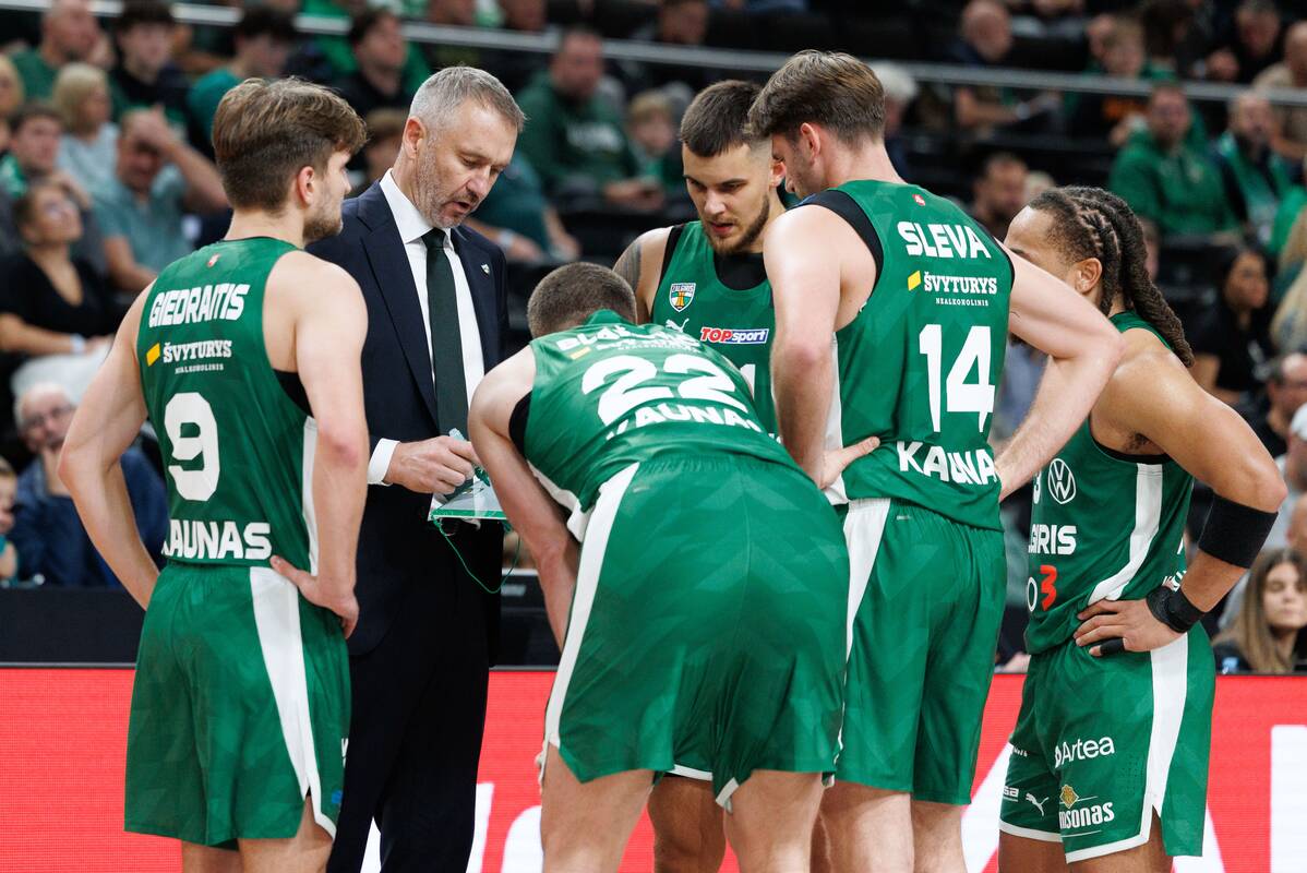 LKL rungtynėse susitiko „Žalgirio“ ir „Šiaulių“ krepšininkai