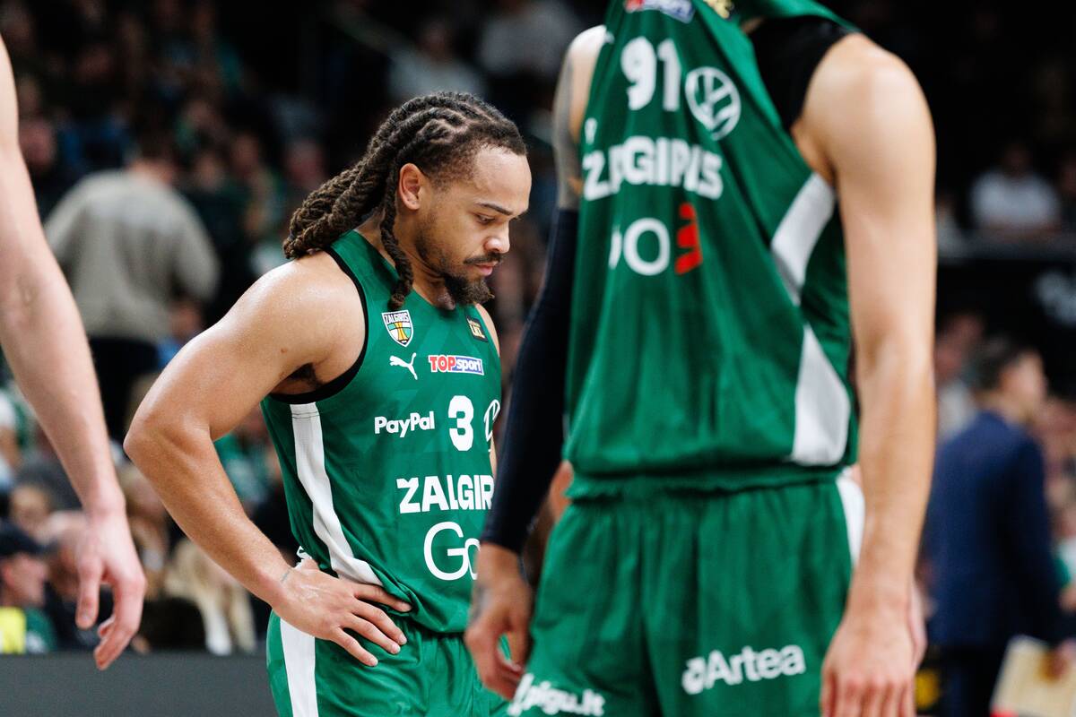 LKL rungtynėse susitiko „Žalgirio“ ir „Šiaulių“ krepšininkai