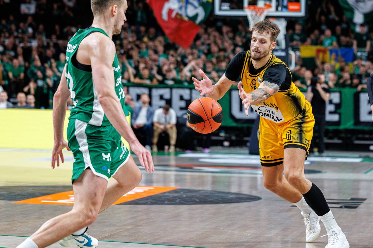 LKL rungtynėse susitiko „Žalgirio“ ir „Šiaulių“ krepšininkai