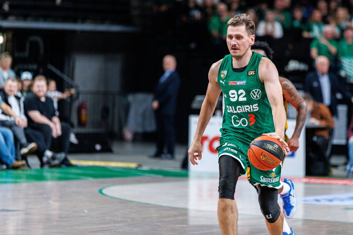 LKL rungtynėse susitiko „Žalgirio“ ir „Šiaulių“ krepšininkai