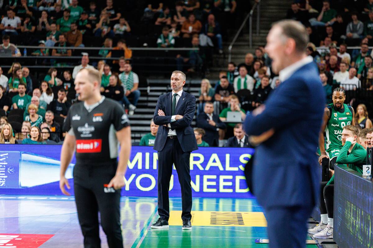 LKL rungtynėse susitiko „Žalgirio“ ir „Šiaulių“ krepšininkai
