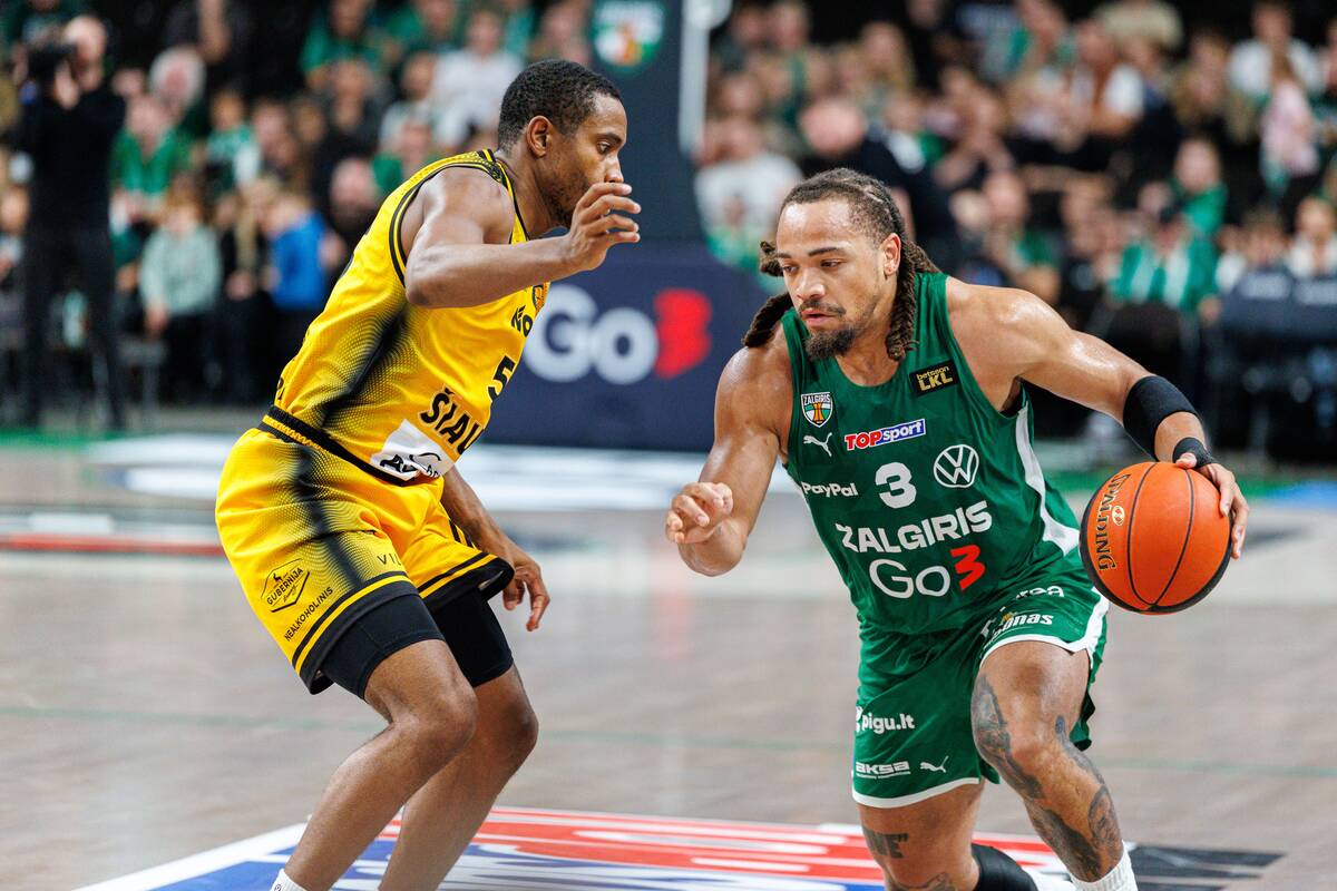 LKL rungtynėse susitiko „Žalgirio“ ir „Šiaulių“ krepšininkai