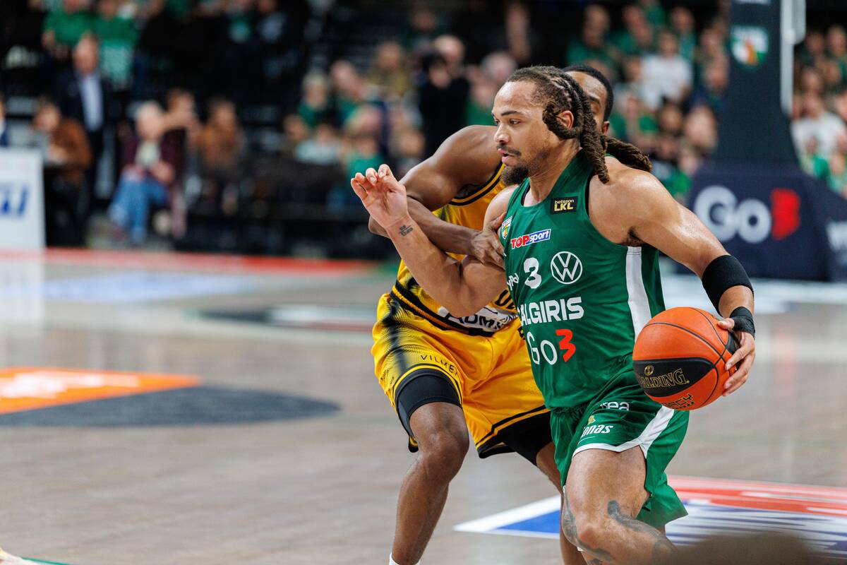LKL rungtynėse susitiko „Žalgirio“ ir „Šiaulių“ krepšininkai