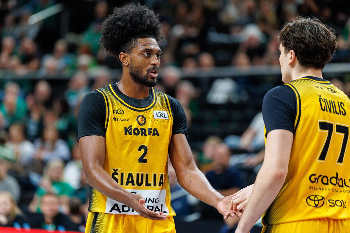 LKL rungtynėse susitiko „Žalgirio“ ir „Šiaulių“ krepšininkai