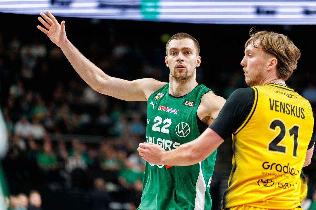 LKL rungtynėse susitiko „Žalgirio“ ir „Šiaulių“ krepšininkai