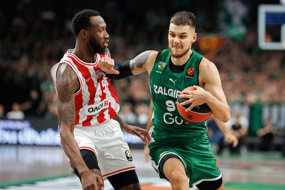 Eurolyga: Kauno „Žalgiris“ – Pirėjo „Olympiakos“