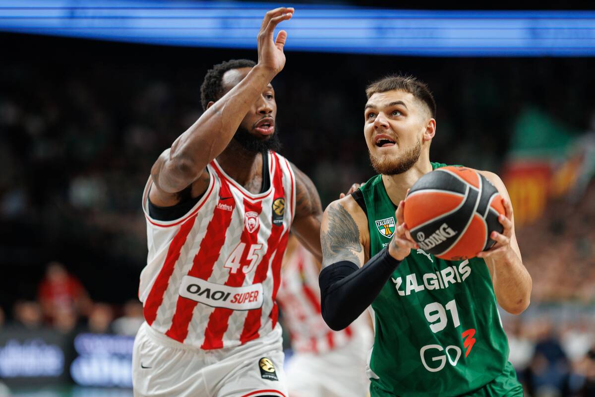 Eurolyga: Kauno „Žalgiris“ – Pirėjo „Olympiakos“
