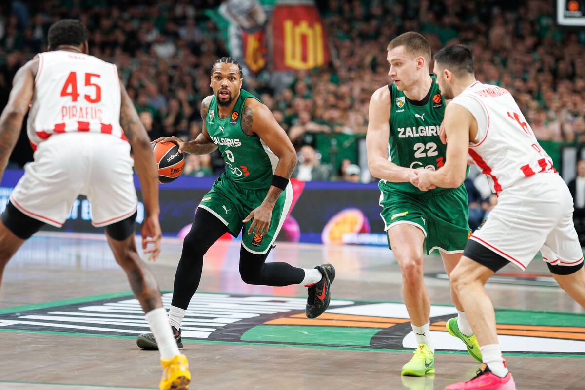 Eurolyga: Kauno „Žalgiris“ – Pirėjo „Olympiakos“