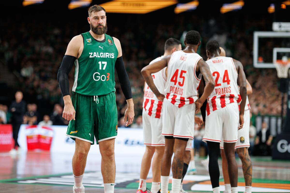 Eurolyga: Kauno „Žalgiris“ – Pirėjo „Olympiakos“