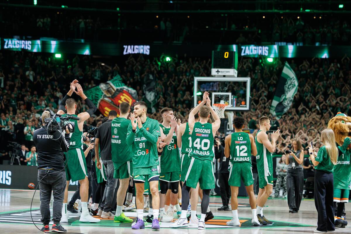 Eurolyga: Kauno „Žalgiris“ – Pirėjo „Olympiakos“