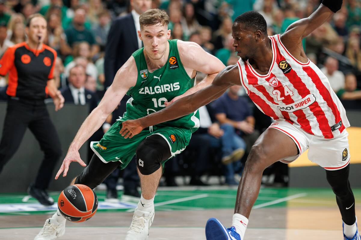 Eurolyga: Kauno „Žalgiris“ – Pirėjo „Olympiakos“