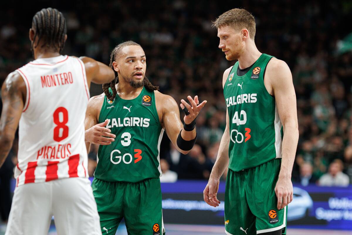 Eurolyga: Kauno „Žalgiris“ – Pirėjo „Olympiakos“