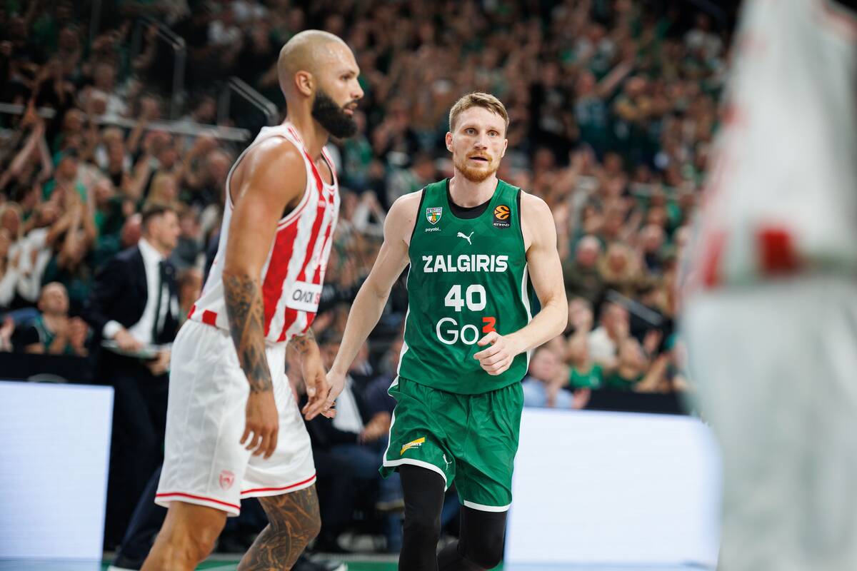 Eurolyga: Kauno „Žalgiris“ – Pirėjo „Olympiakos“