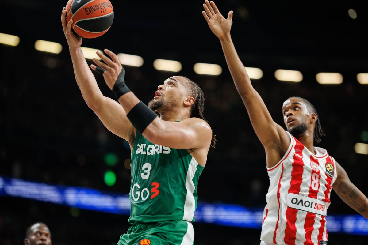 Eurolyga: Kauno „Žalgiris“ – Pirėjo „Olympiakos“